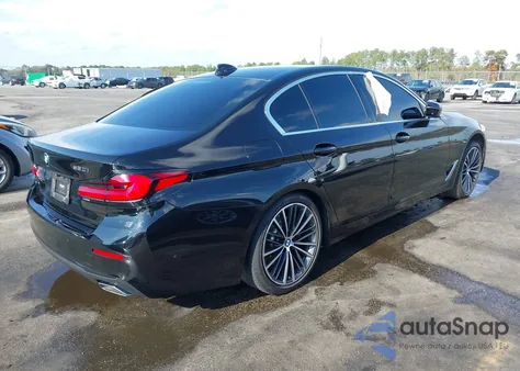 2021 BMW 530I из США, поврежденный, VIN WBA53BH03MWX31146